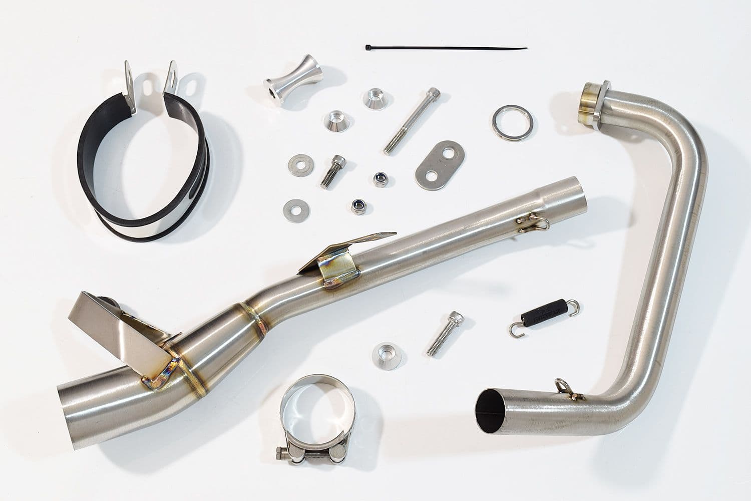 YBR 125 Custom 2005 - 2017 Full Exhaust System 400mm Oval